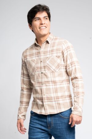 Camisas M Larga Franela