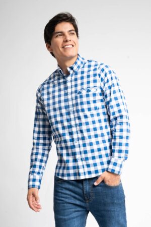 Camisas M Larga Cuadros