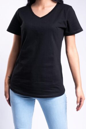 Camiseta Basica Cuello en V