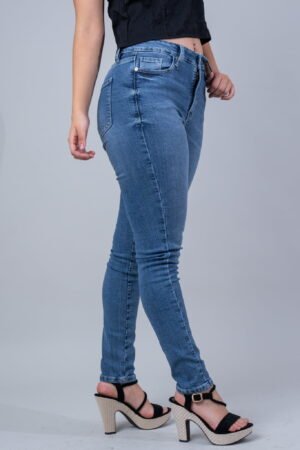 Jeans Skinny Stretch Cinco Bolsillos