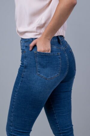Jeans Skinny Stretch Cinco Bolsillos
