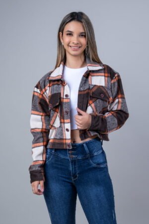 Chaqueta a la Cintura en Paño