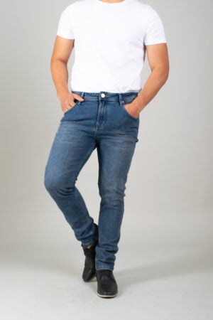Jeans Skinny en Tela Stretch