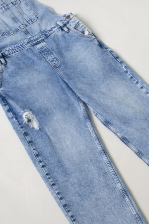 Overol Jean En Tela Rigida