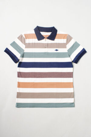 Polo En Tela Listada